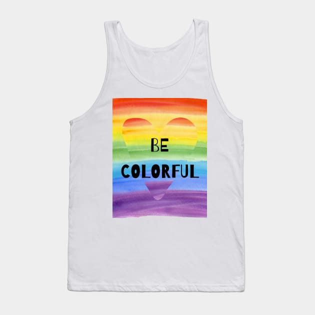 COLOURFUL Tank Top by zackmuse1